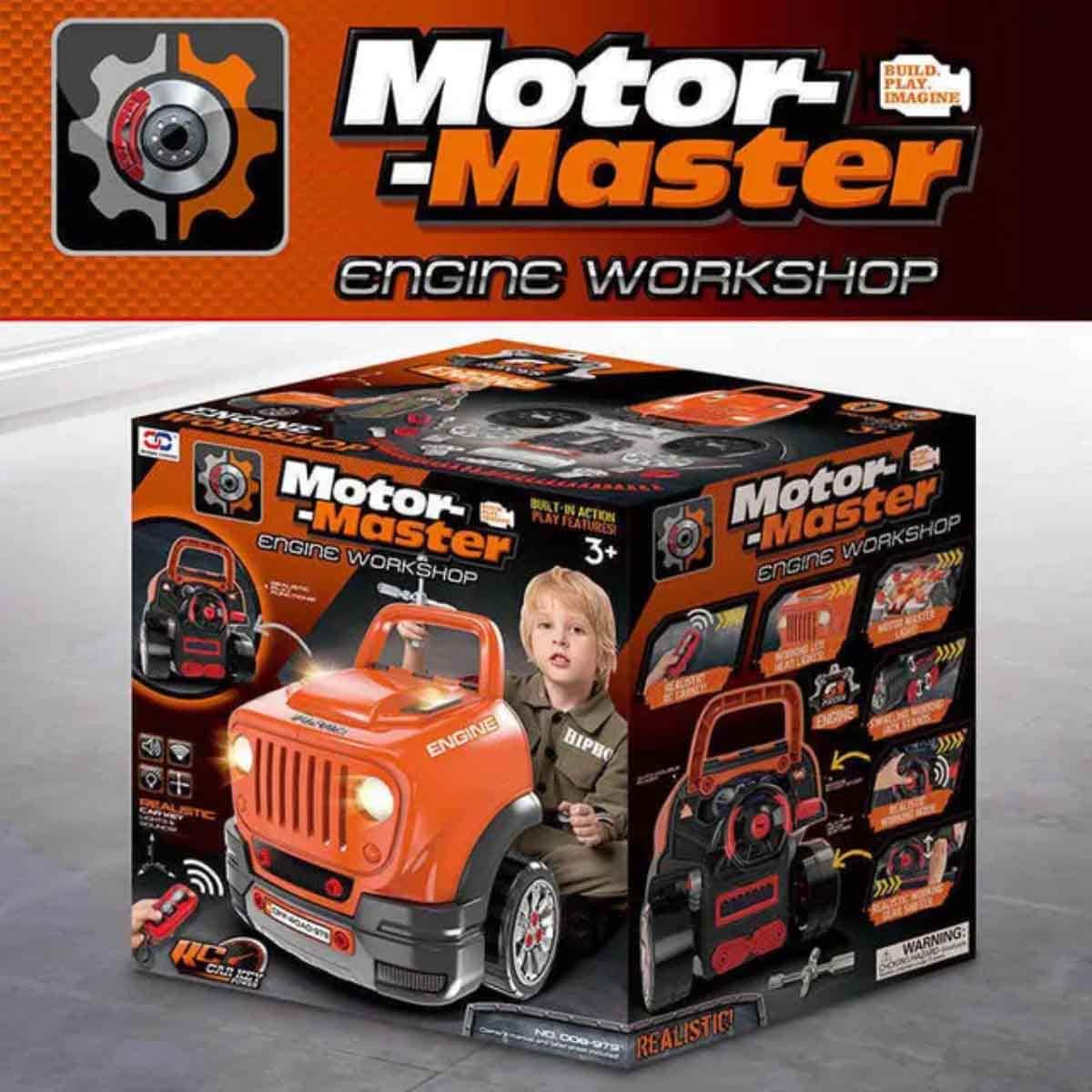 Xiong Cheng Motor Master Repair Remote Control Truck Boys, 3-4 Years