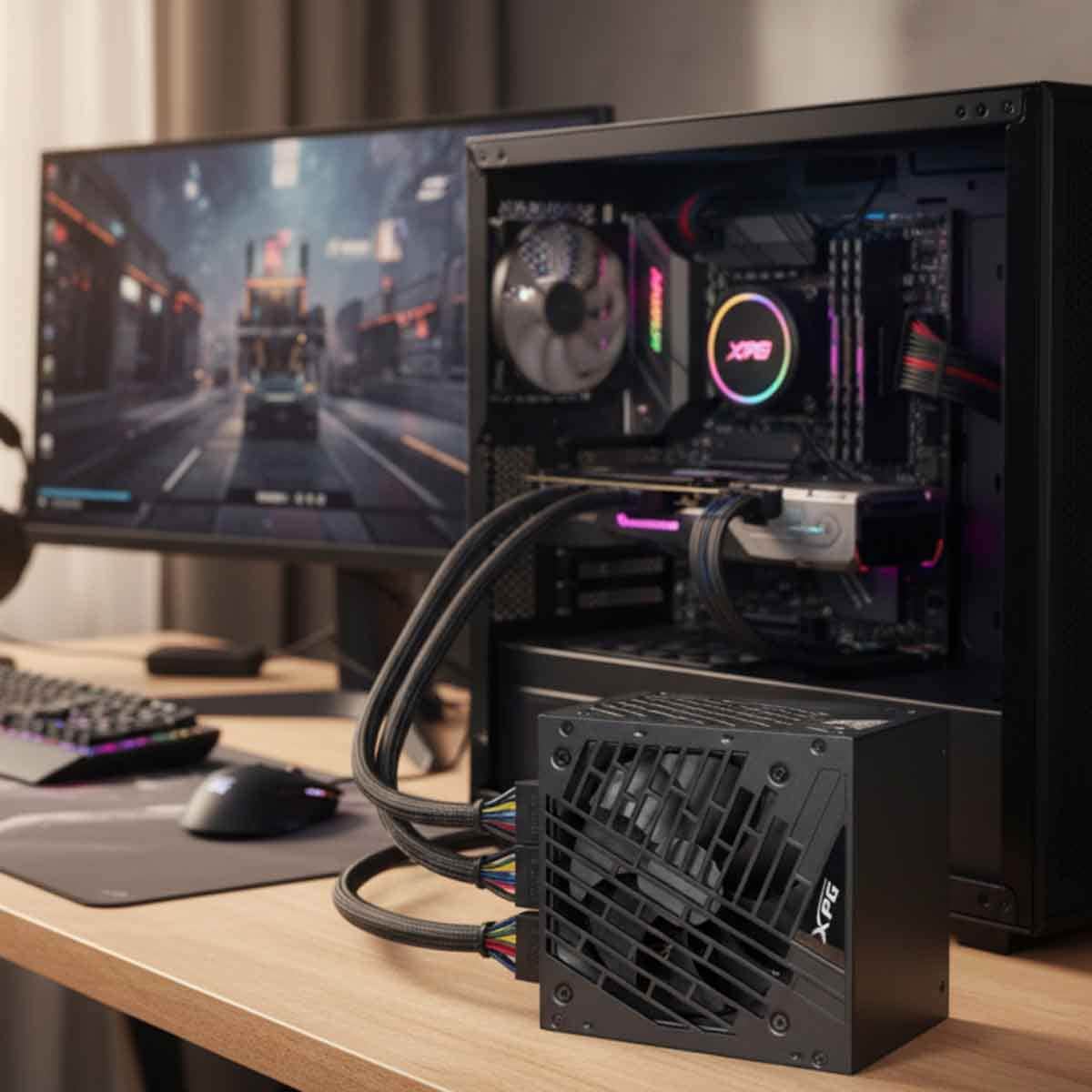 XPG 750W Core Reactor II VE 80+ Gold ATX 3.0 Full Modular Power Supply Unit