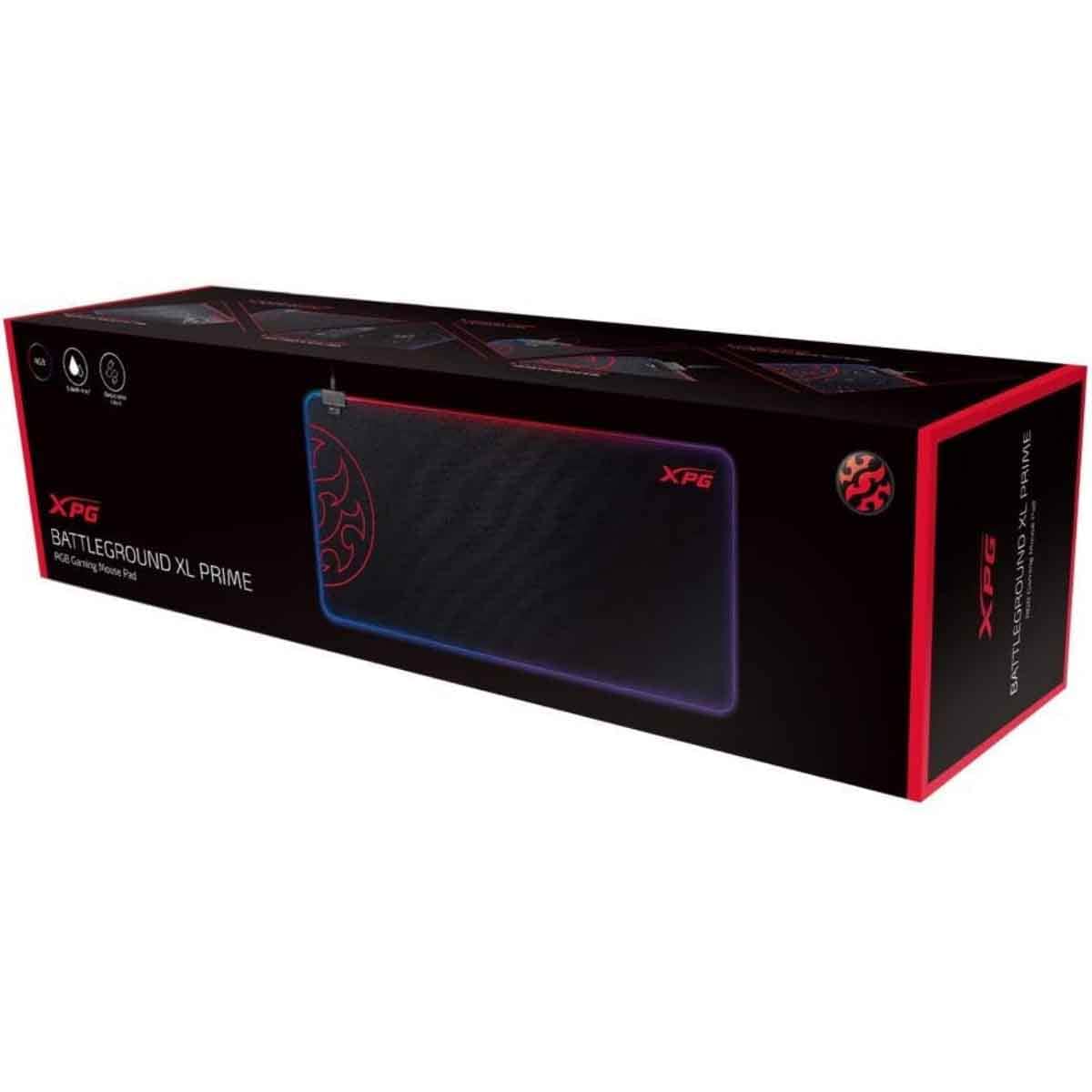 إكس بي جي بساط ماوس ألعاب Battleground XL Prime بإضاءة RGB مزدوجة المنطقة