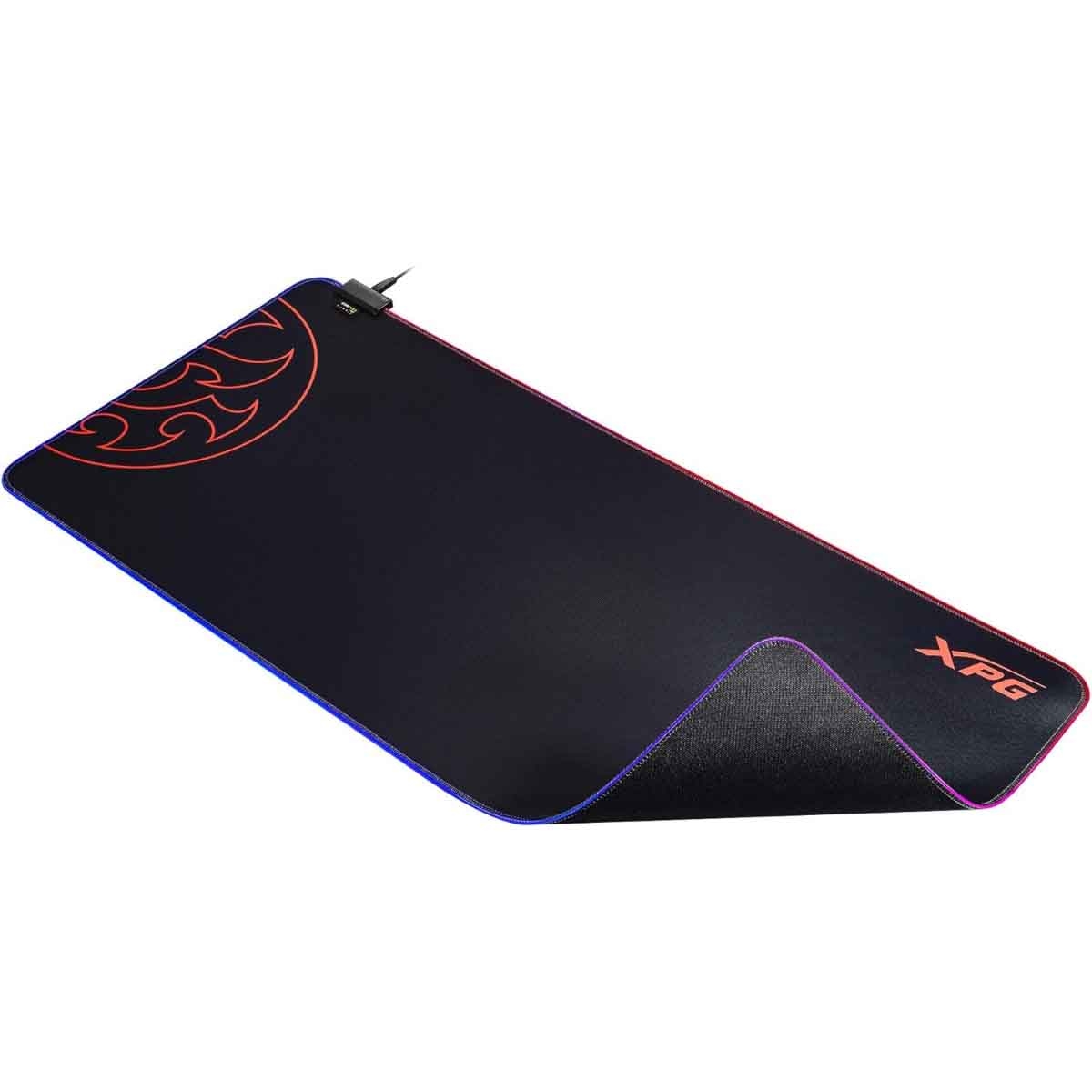 إكس بي جي بساط ماوس ألعاب Battleground XL Prime بإضاءة RGB مزدوجة المنطقة