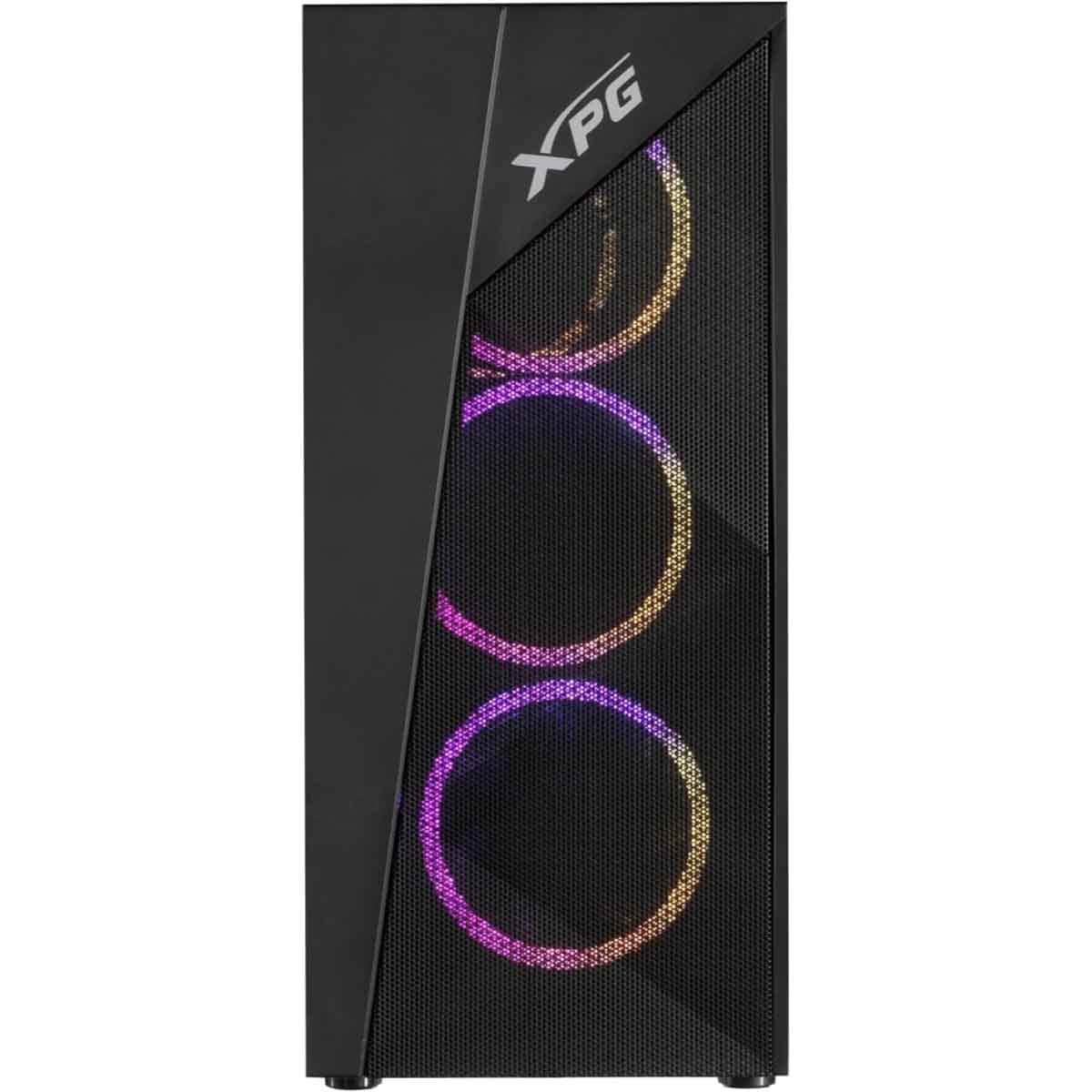 XPG Black 4x ARGB Fans Lander 500 RGB Mesh Front Panel ATX PC Case