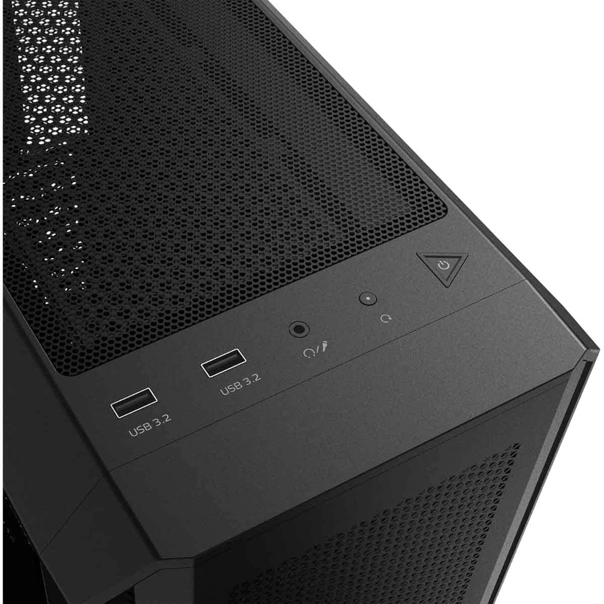 XPG Black 4x ARGB Fans Valor Air Plus 360mm Radiator Support ATX PC Case