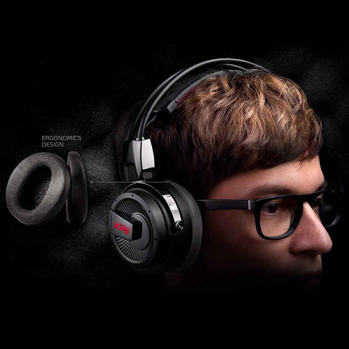 XPG Precog Analog Dual Driver 3.5mm Jack Wired Gaming Headset