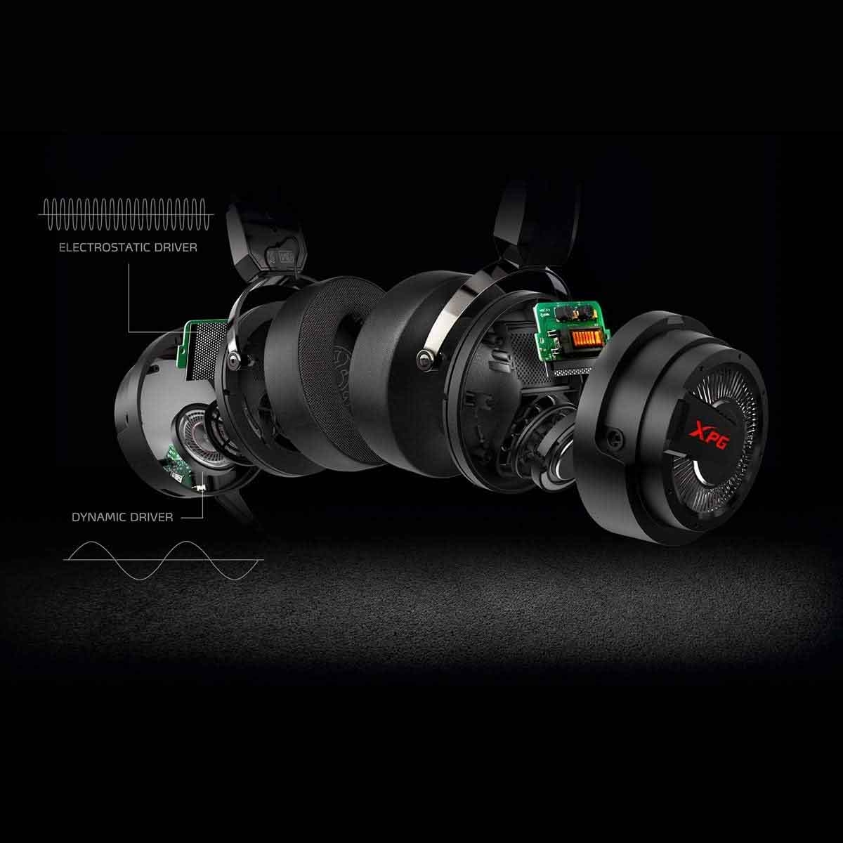 XPG Precog Analog Dual Driver 3.5mm Jack Wired Gaming Headset