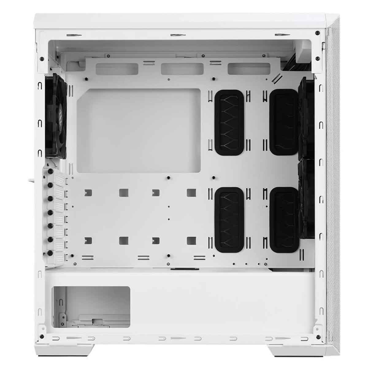 XPG White 3x Non-ARGB Fans Defender Mesh Front Panel ATX PC Case