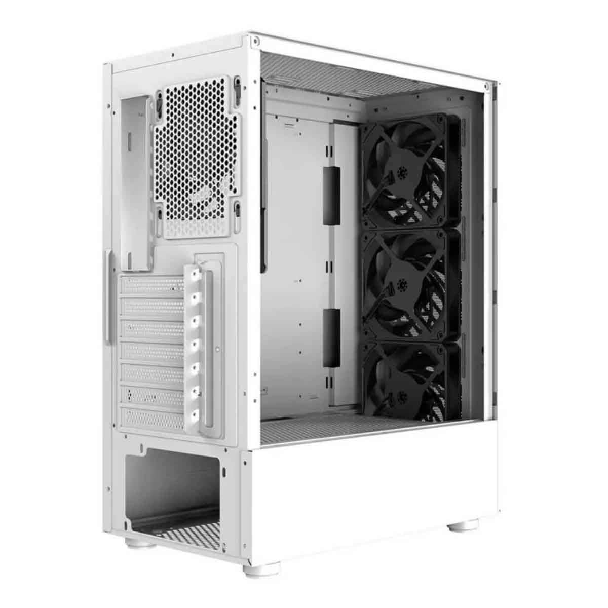 XPG White 4x Non-ARGB Fans Valor Air Mesh Front Panel ATX PC Case