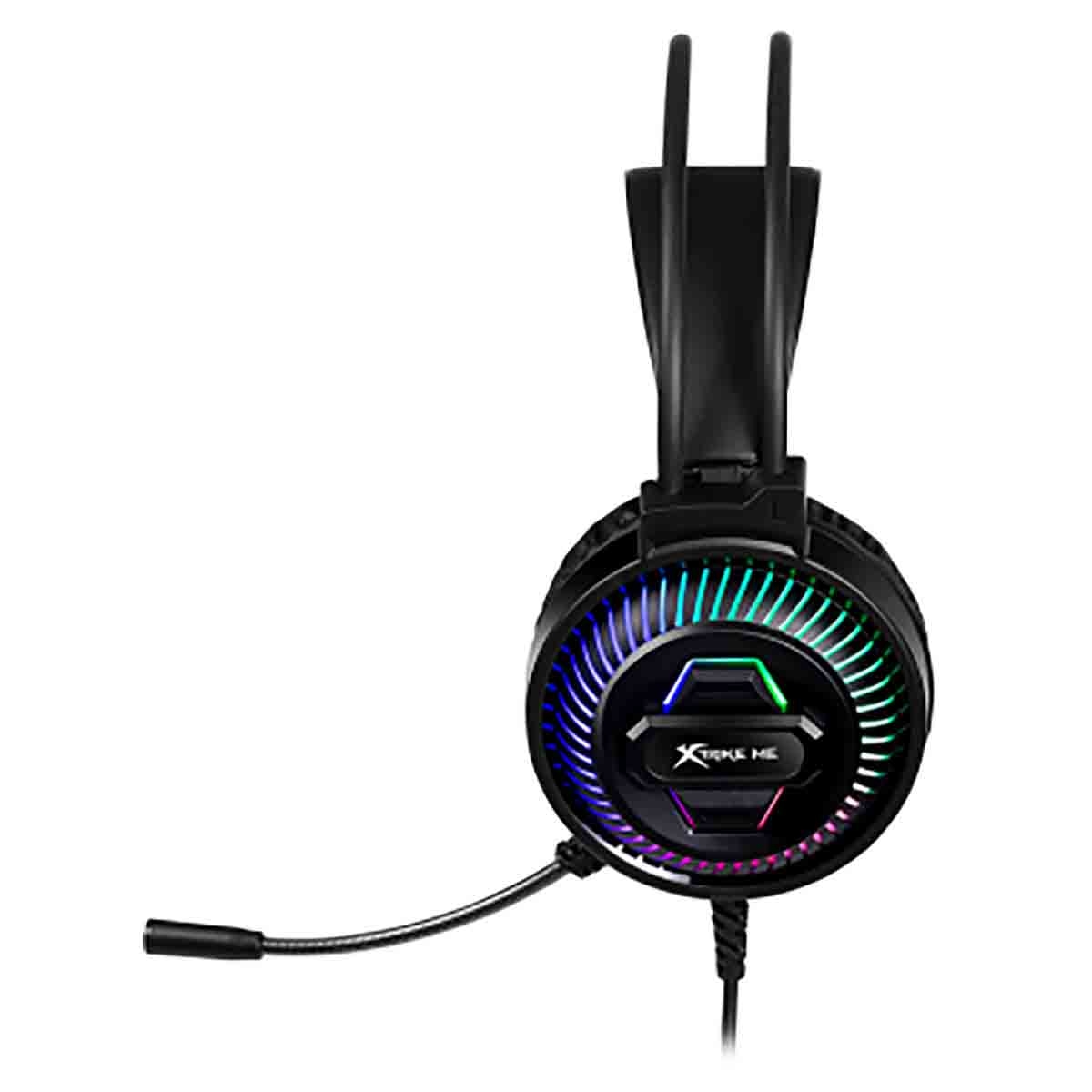 إكسترايك مي سماعة رأس ألعاب سلكية مزودة بإضاءة RGB موديل GH-510