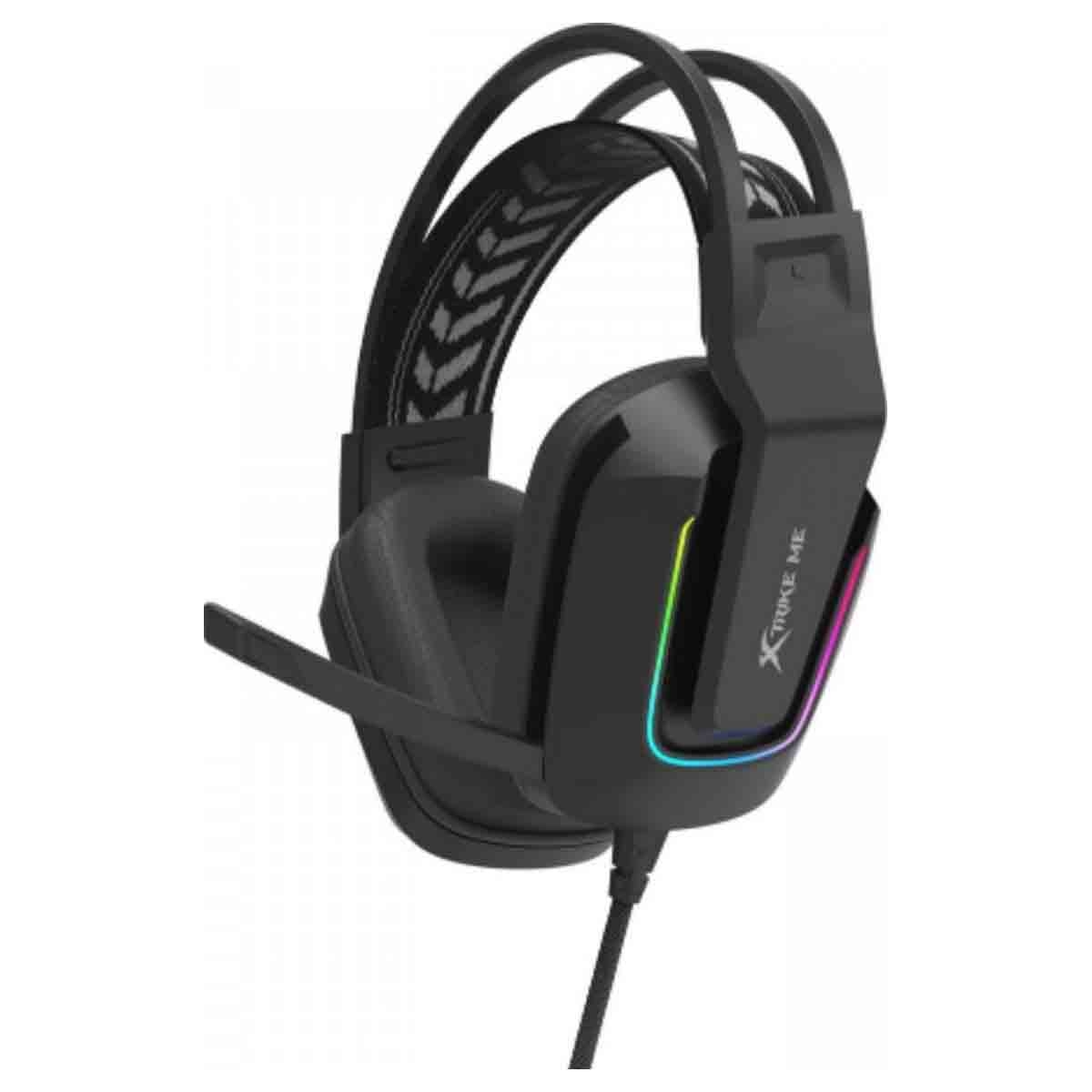 Xtrike Me GH-712 RGB Black Wired Gaming Headset
