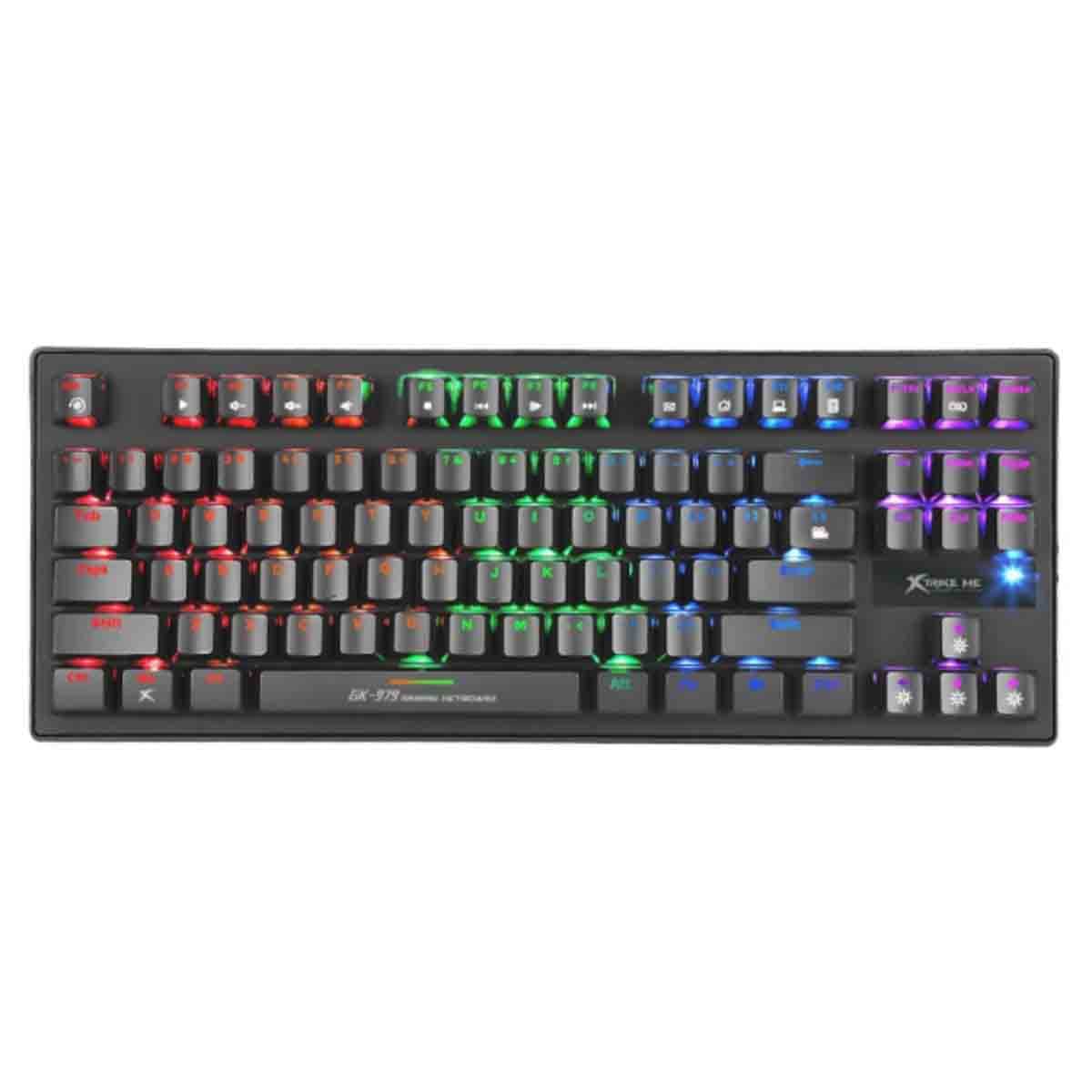 Xtrike Me GK-979 Luminous Multicolour Mechnical Wired Gaming Keyboard