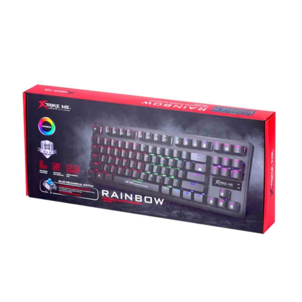 Xtrike Me GK-979 Luminous Multicolour Mechnical Wired Gaming Keyboard