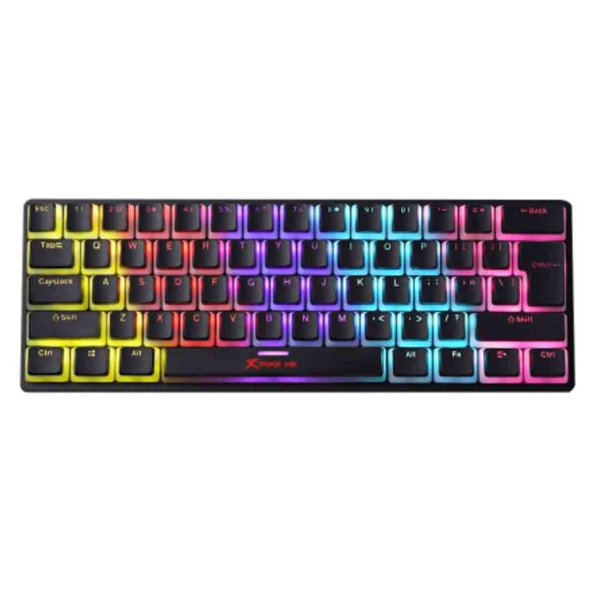 Xtrike Me GK-985P Rainbow Backlight Mechanical Wired Gaming Keyboard