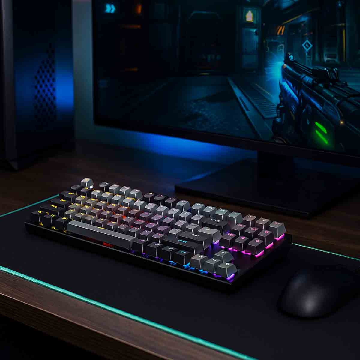 Xtrike Me GK-989 B Rainbow Backlight Wired Gaming Keyboard