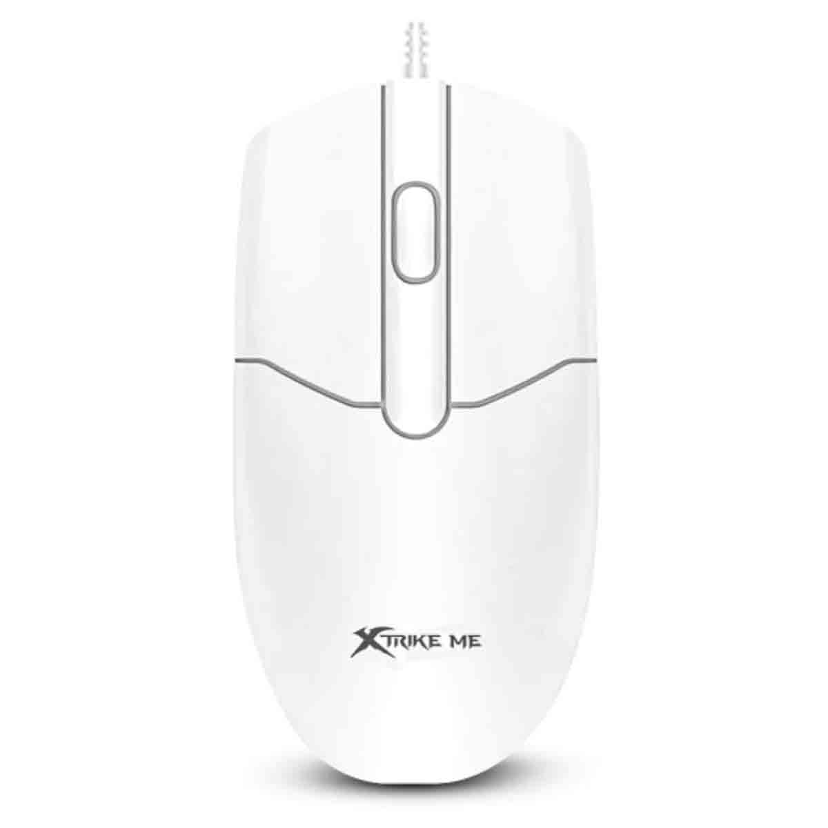 Xtrike Me GM-124 WH 1000 DPI Optical Wired Mouse