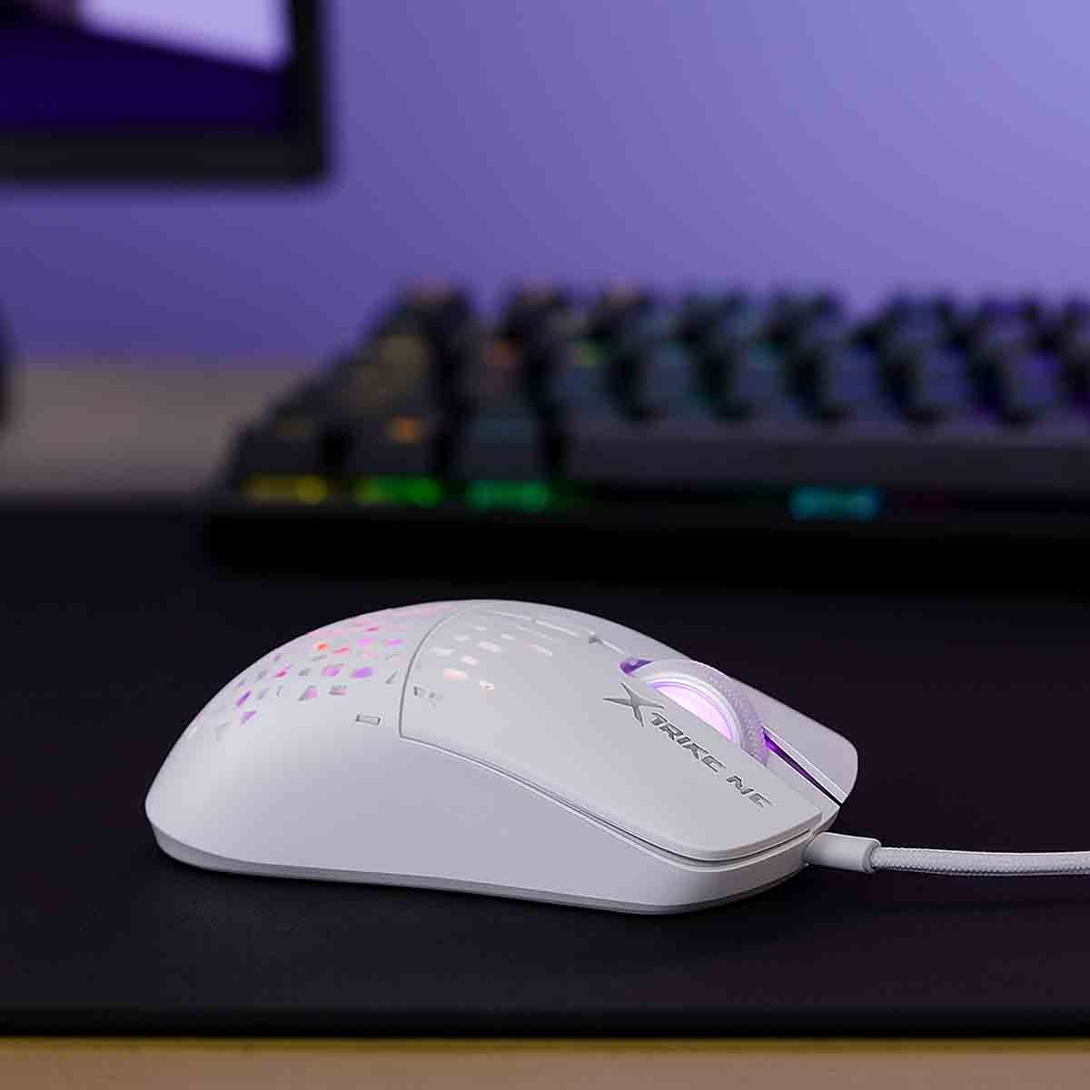 إكسترايك مي ماوس ألعاب سلكي بصري بدقة 8000 DPI ومنفذ USB