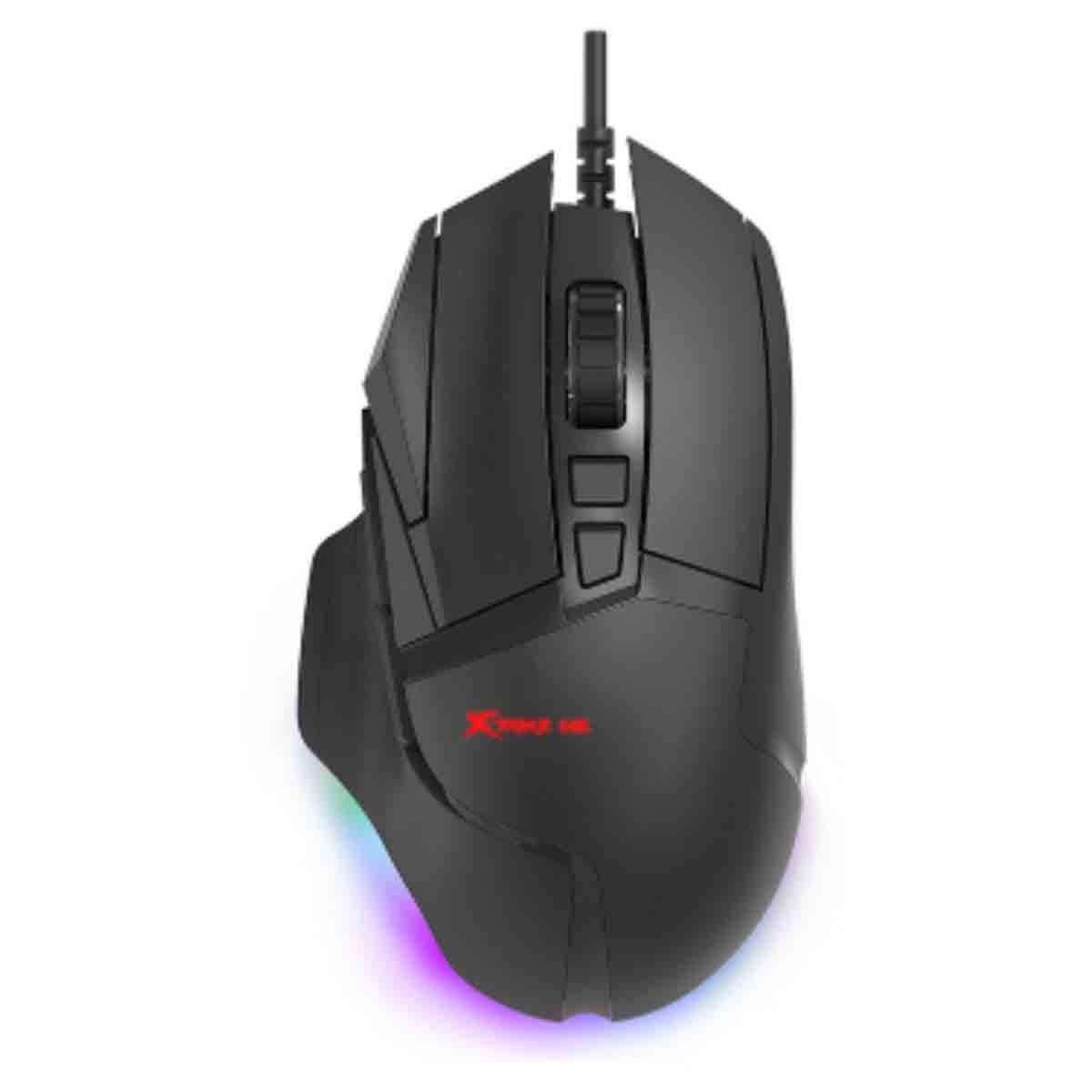 Xtrike Me GM-520 800-12800 DPI RGB Optical Wired Gaming Mouse
