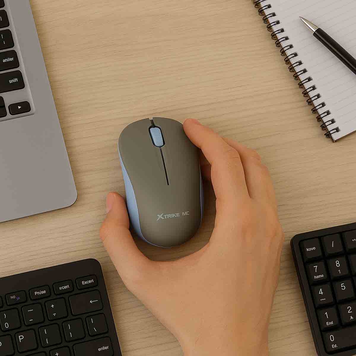 Xtrike Me GW-116-GY 2.4G 1000 DPI Wireless Mouse