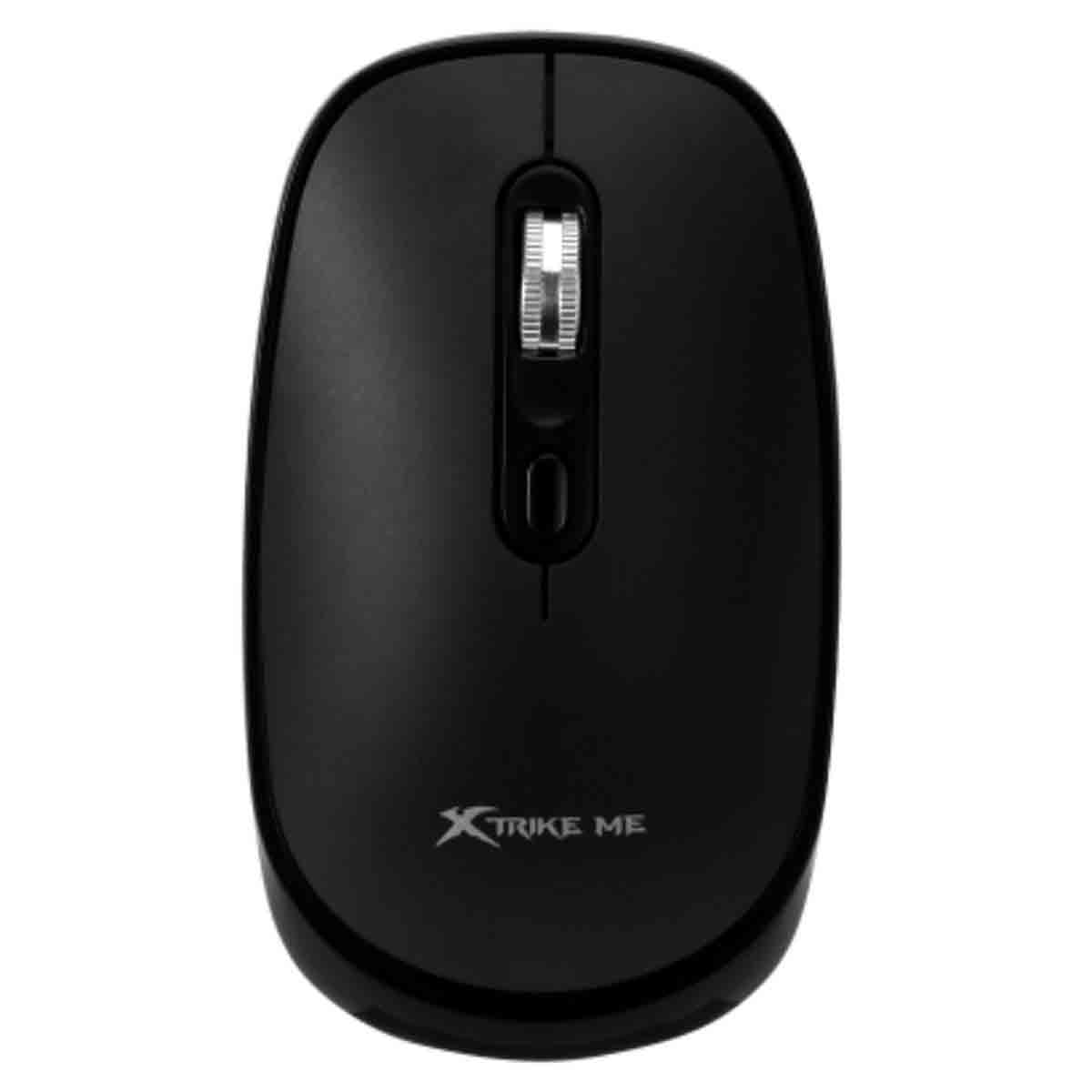 Xtrike Me GW-119-BK 2.4G and BT5.2 800-1600 DPI Optical Wireless Mouse
