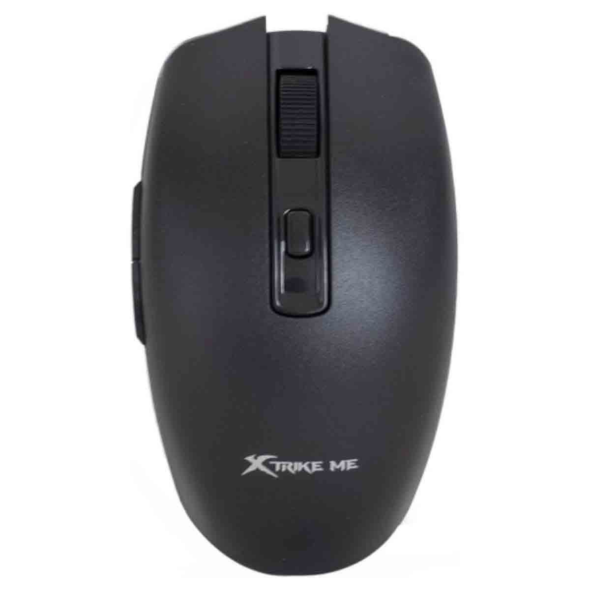 إكسترايك مي ماوس لاسلكي بصري بتردد 125 هرتز، لون أسود