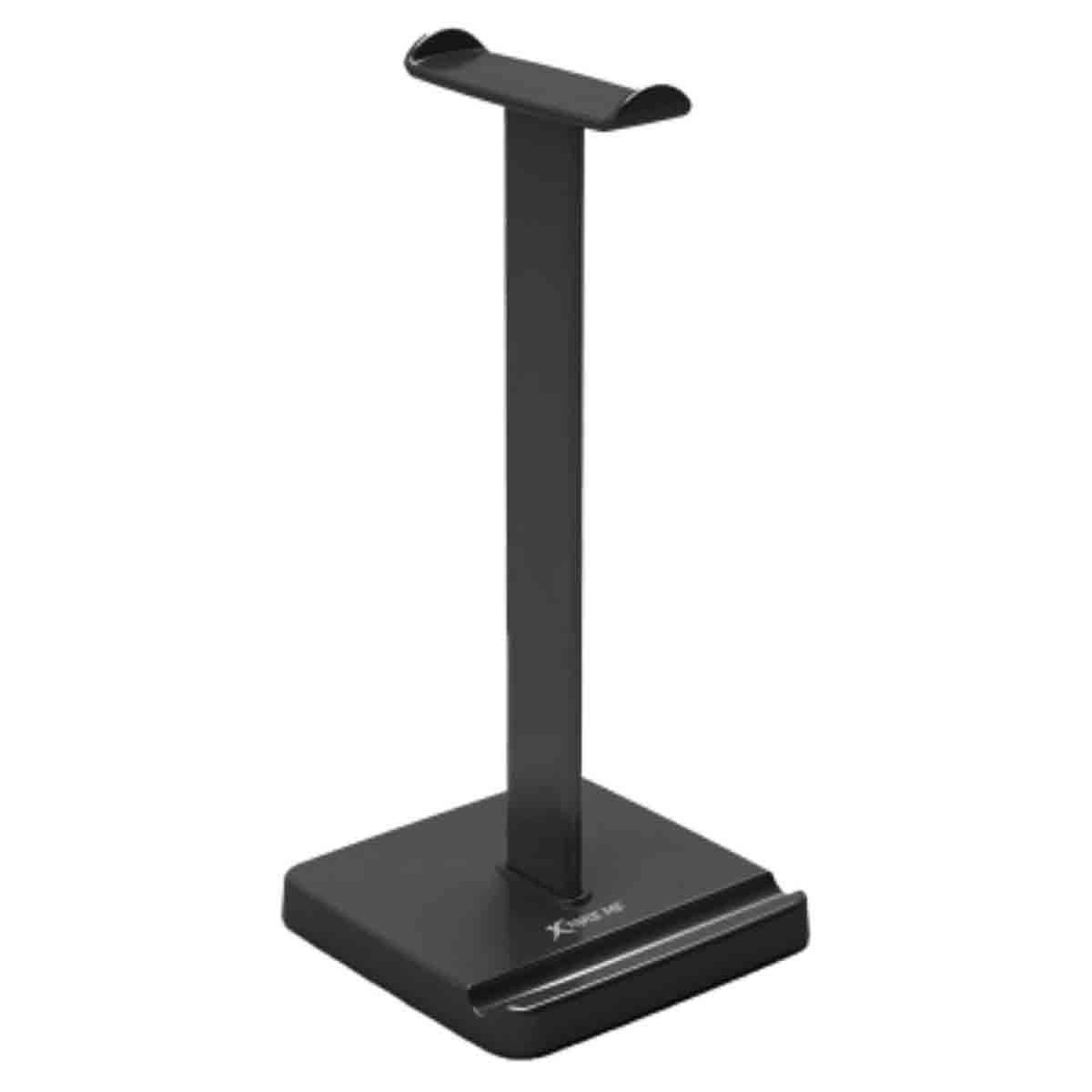 إكسترايك مي حامل سماعات رأس بقاعدة مانعة للانزلاق، لون أسود