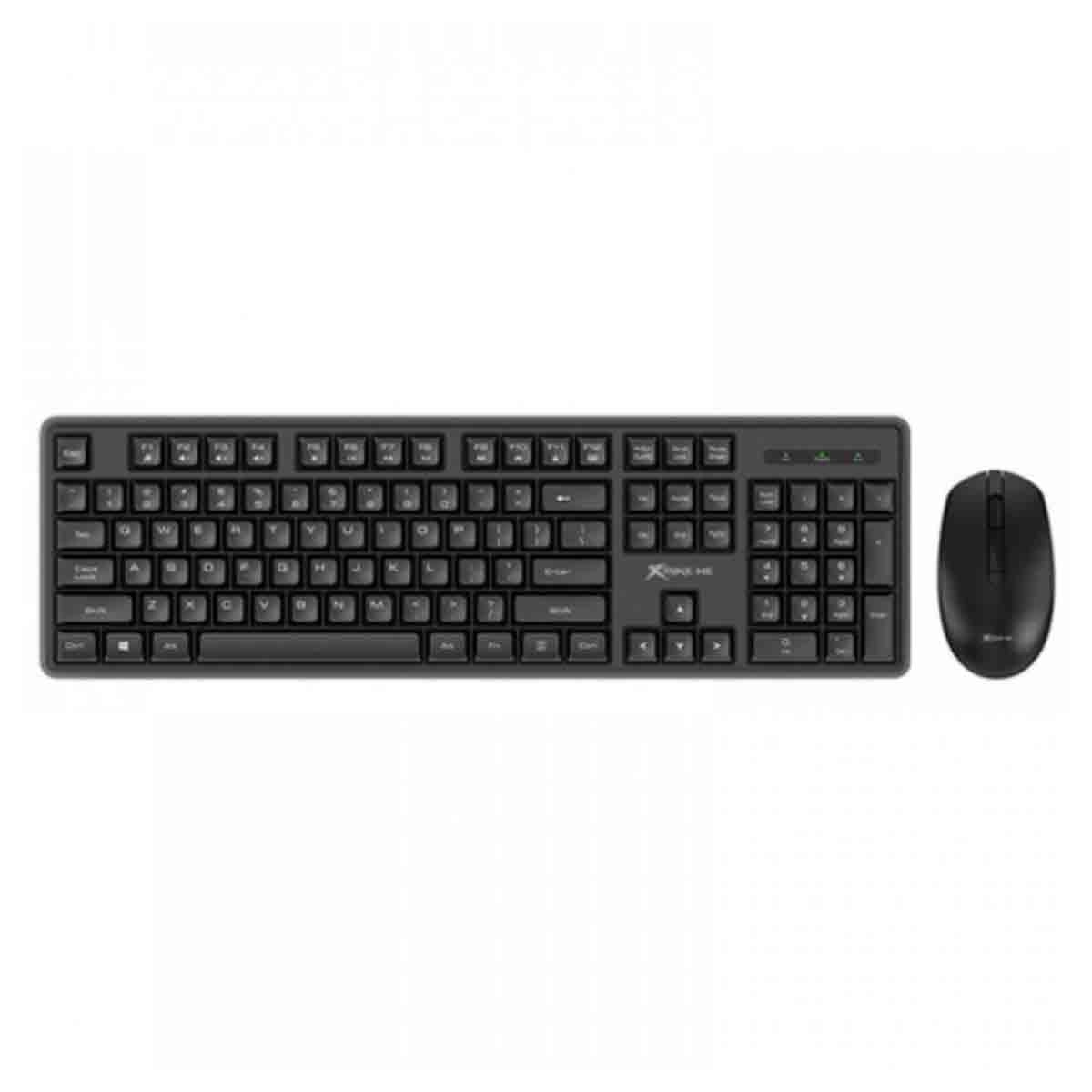 Xtrike Me MK-307-EN Wireless Keyboard and Mouse Combo, Pack of 2