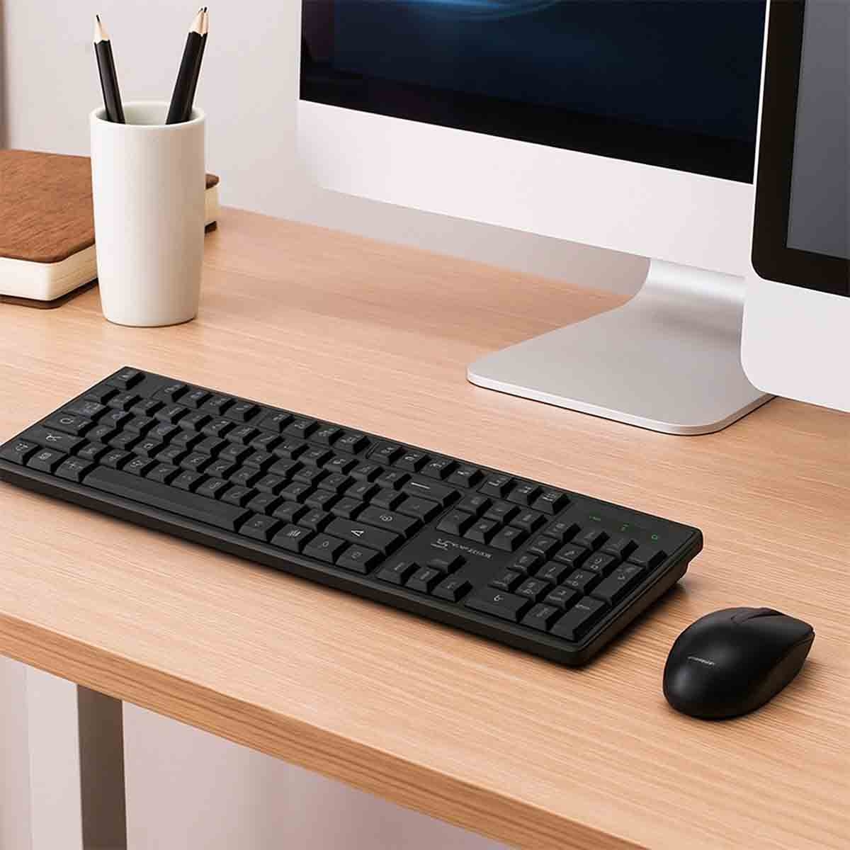 Xtrike Me MK-307-EN Wireless Keyboard and Mouse Combo, Pack of 2