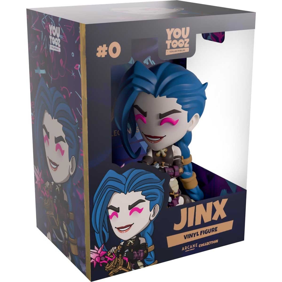 Youtooz Arcane Jinx Vinyl Action Figure