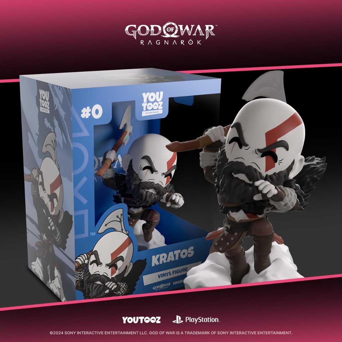 Youtooz God of War Kratos Vinyl Action Figure
