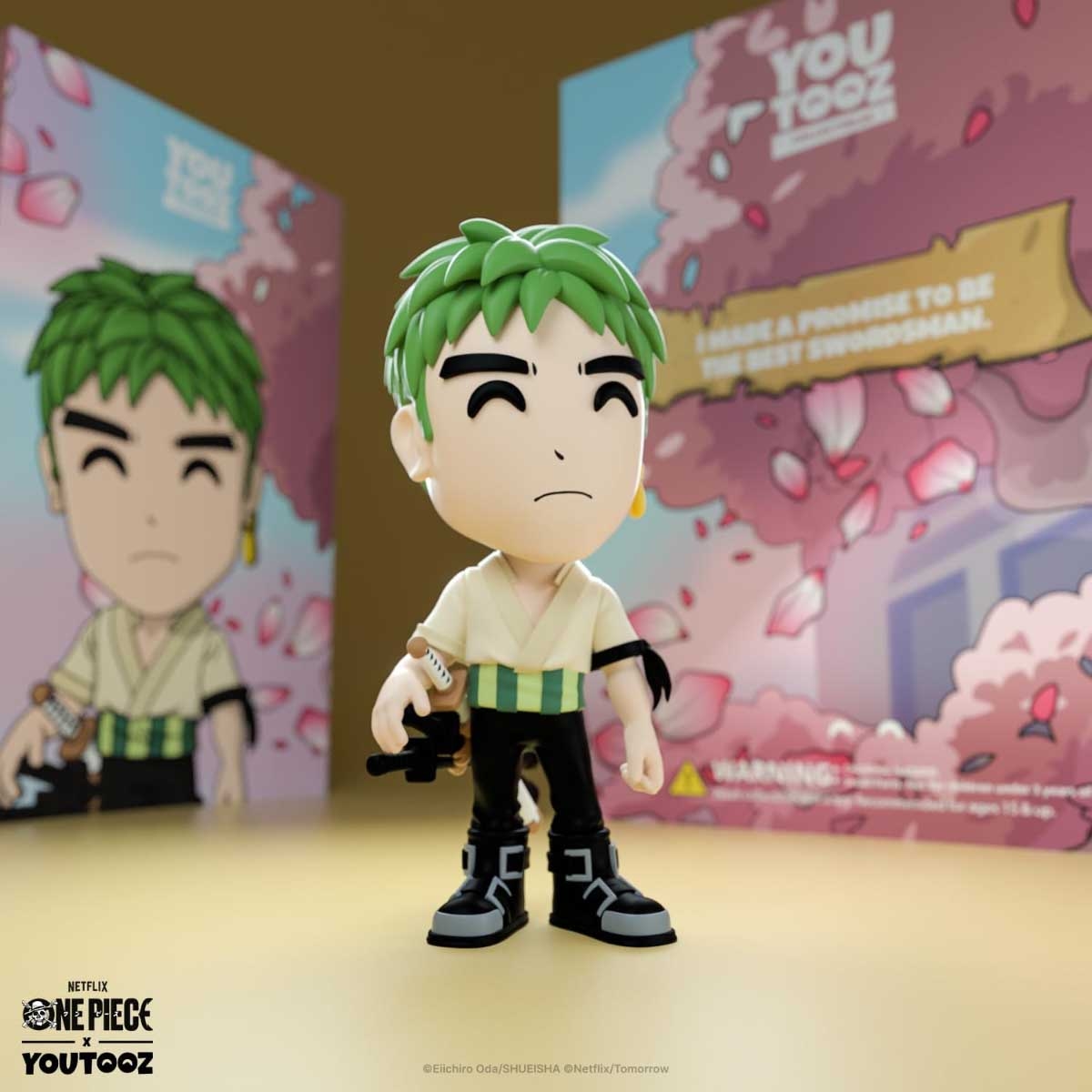 Youtooz One Piece Roronoa Zoro Vinyl Action Figure