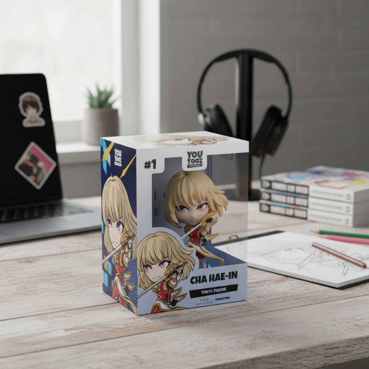 Youtooz Solo Leveling Cha Hae-In Vinyl Action Figure