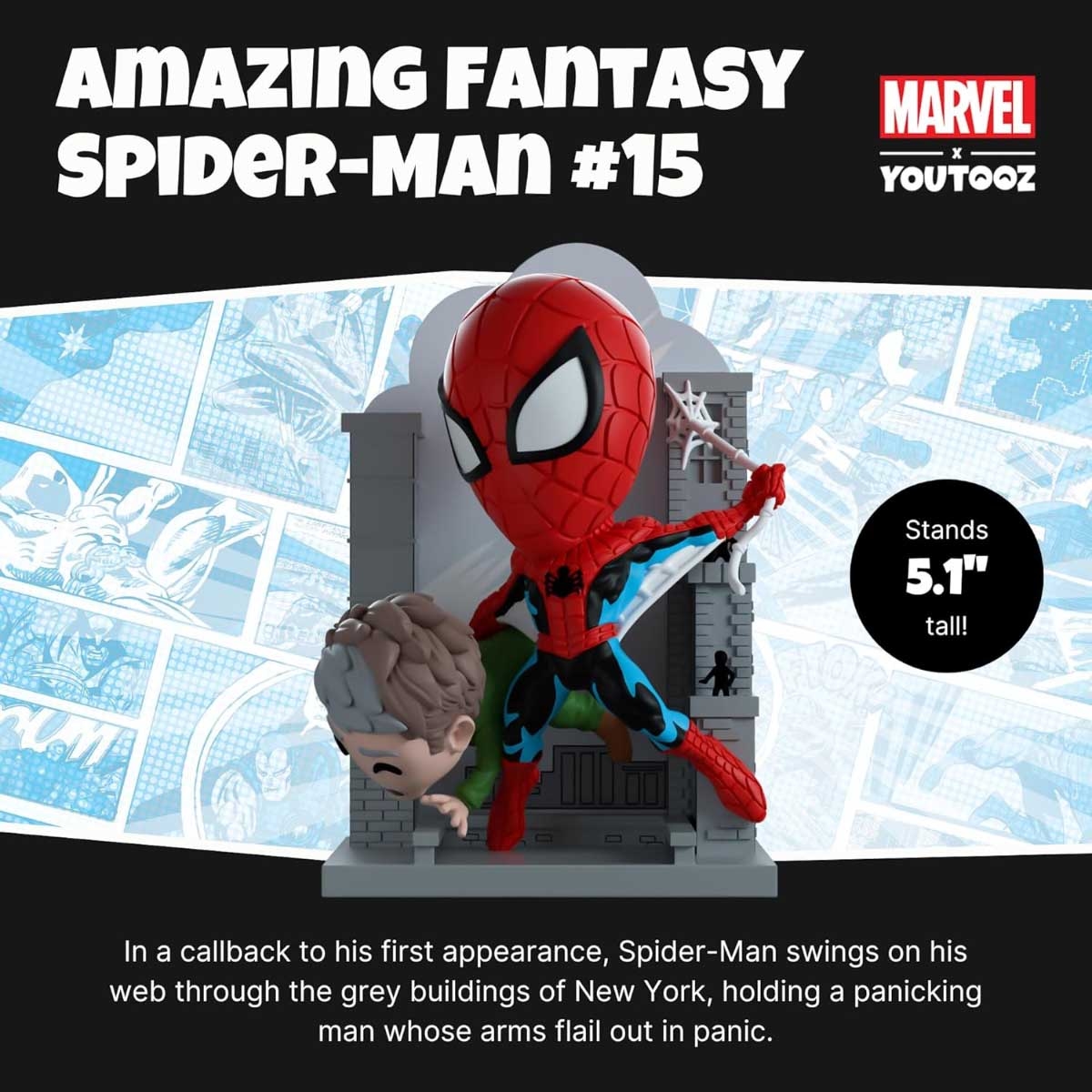 Youtooz The Amazing Spider-Man Vinyl Action Figure