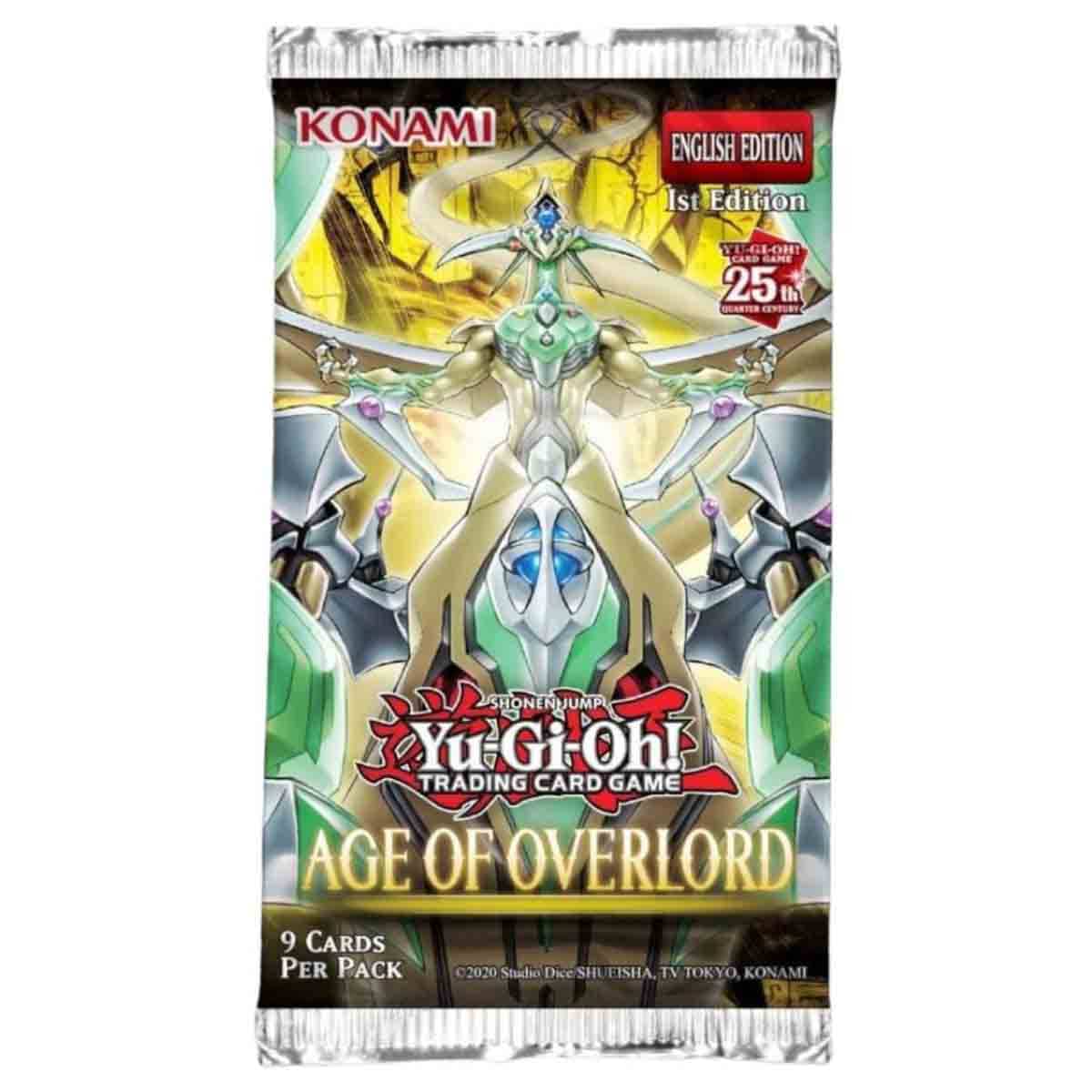 Yu-Gi-Oh! Age of Overlord Core Booster Trading Card Game Unisex, 5-7 Years