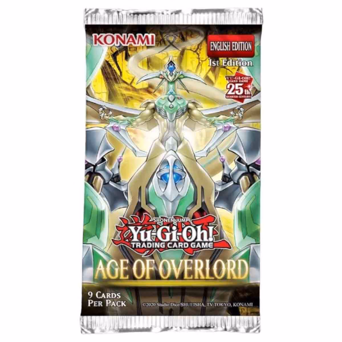 Yu-Gi-Oh! Age of Overlord Core Booster Trading Card Game Unisex, 5-7 Years