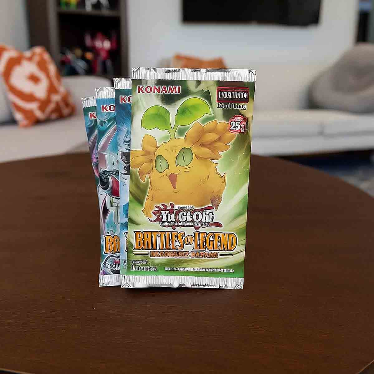 Yu-Gi-Oh! Battles of Legend Assorted Monstrous Revenge Booster Trading Card Game Unisex, 5-7 Years