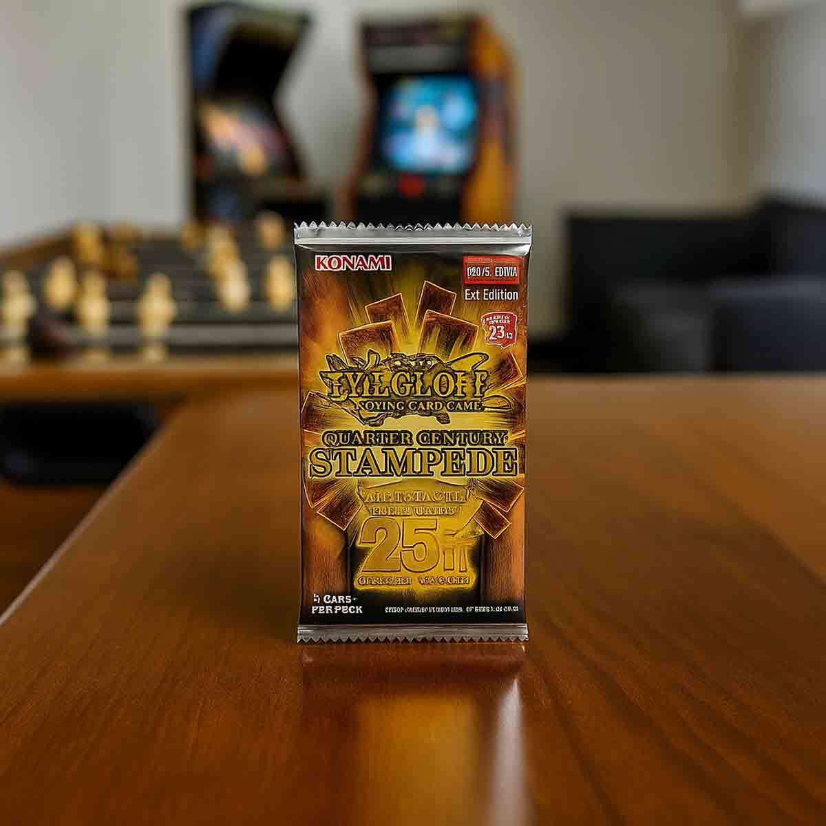 يوغي أوه! مجموعة تعزيزية اندفاع ربع القرن، لعبة بطاقات تداول للجنسين، من عمر 5 إلى 7 سنوات