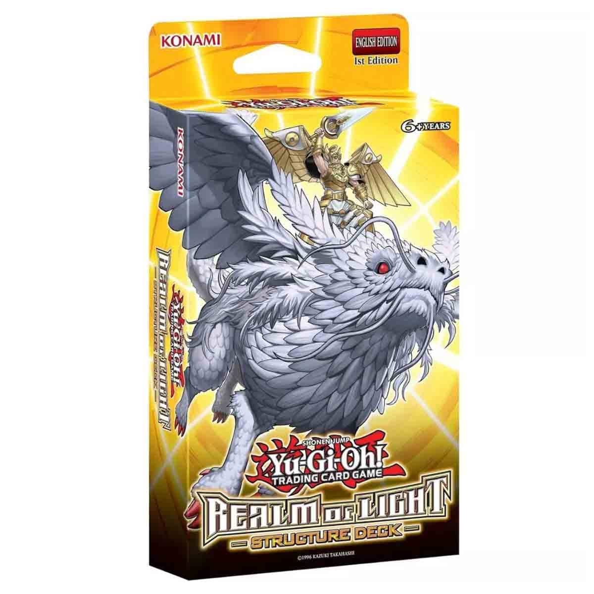 Yu-Gi-Oh! Realm of Light Structure Deck Trading Card Game Unisex, 5-7 Years