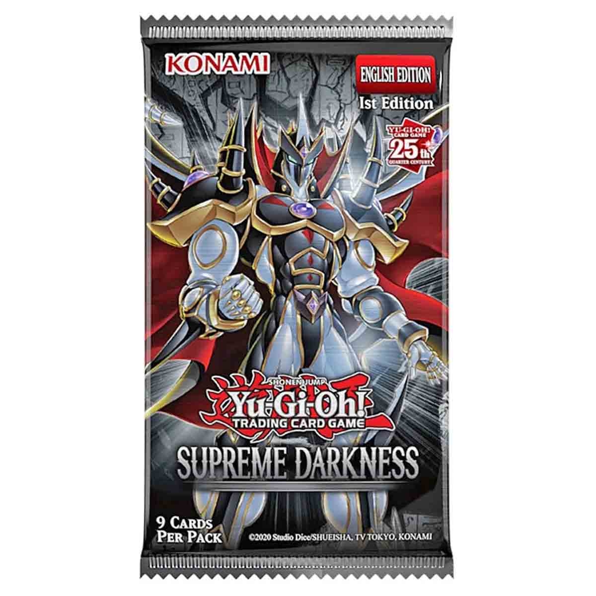 Yu-Gi-Oh! Supreme Darkness Booster Trading Card Game Unisex, 5-7 Years