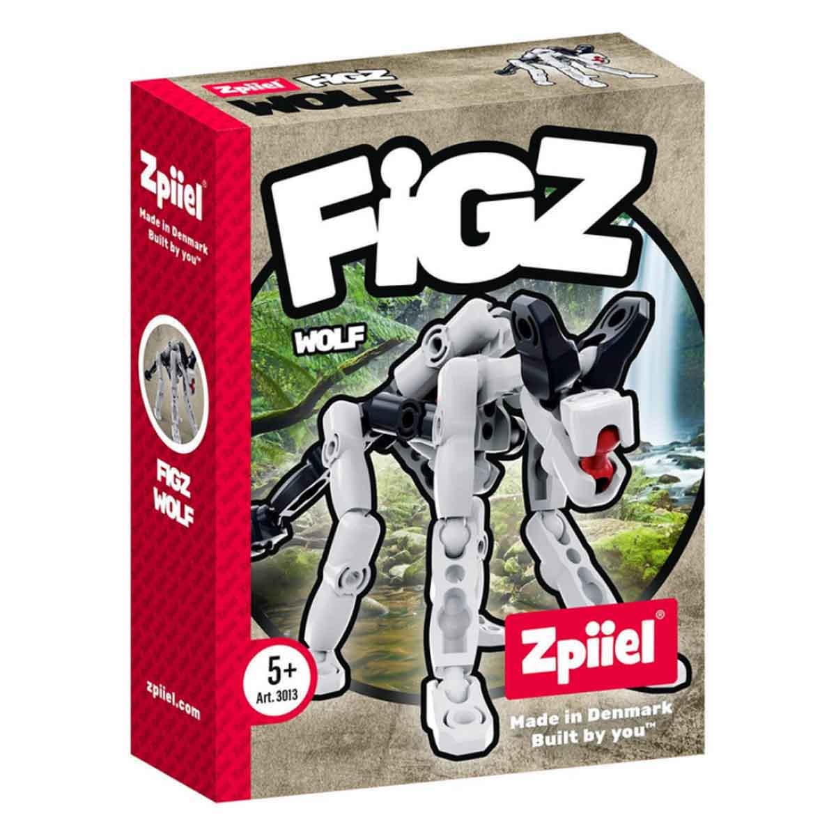 زبيل فيغز مجسم ذئب من مكعبات للجنسين 5 - 7 سنوات