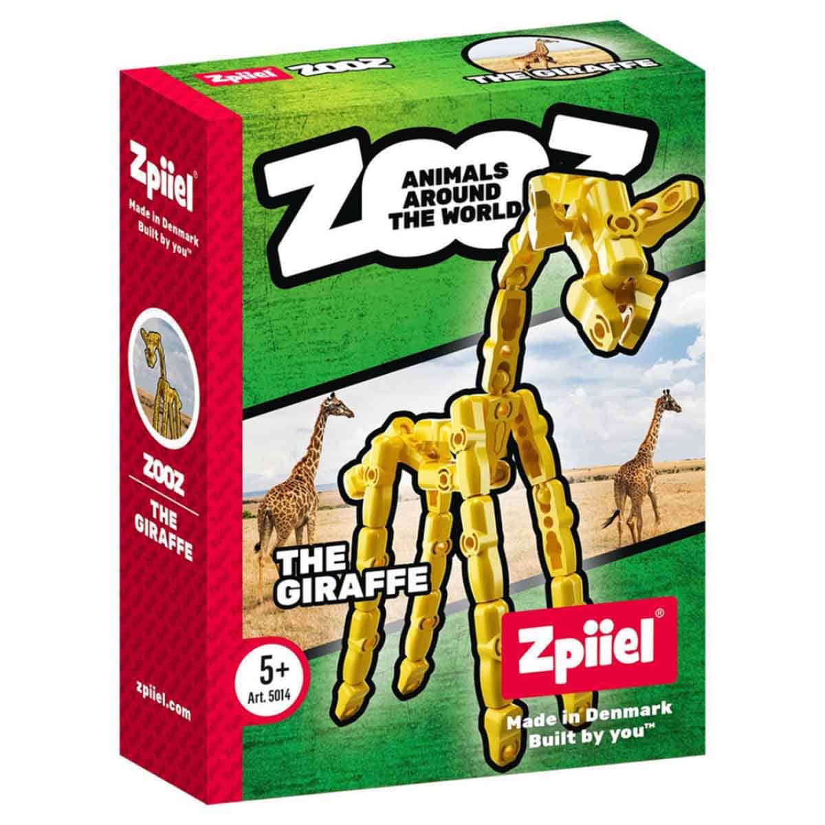 زبيل زوز مجسم زرافة من مكعبات للجنسين 5 - 7 سنوات