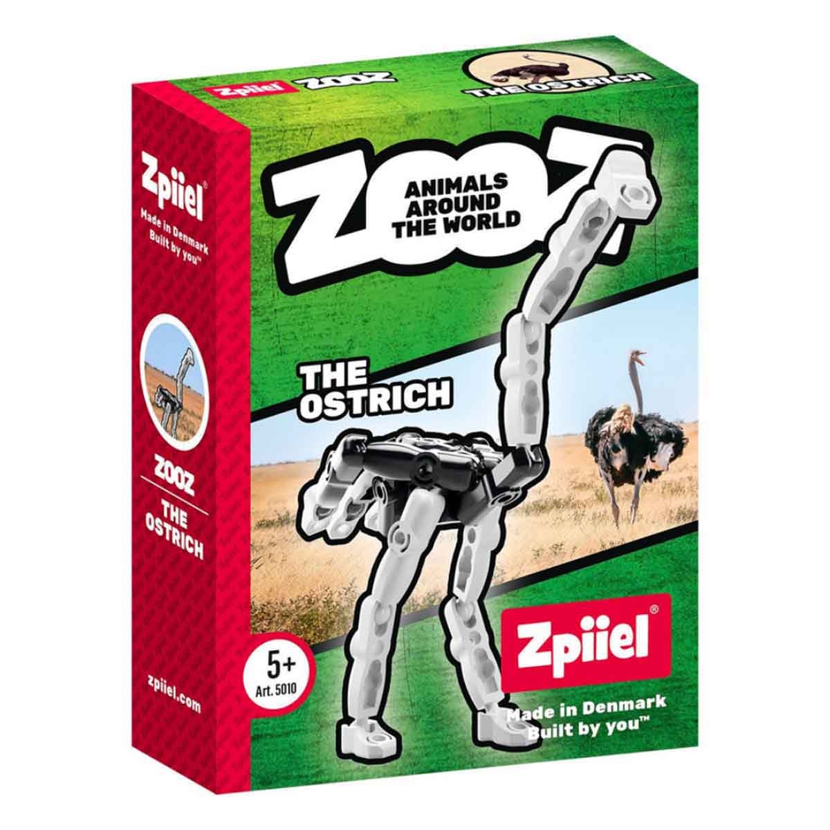 زبيل زوز مجسم نعامة من مكعبات للجنسين 5 - 7 سنوات