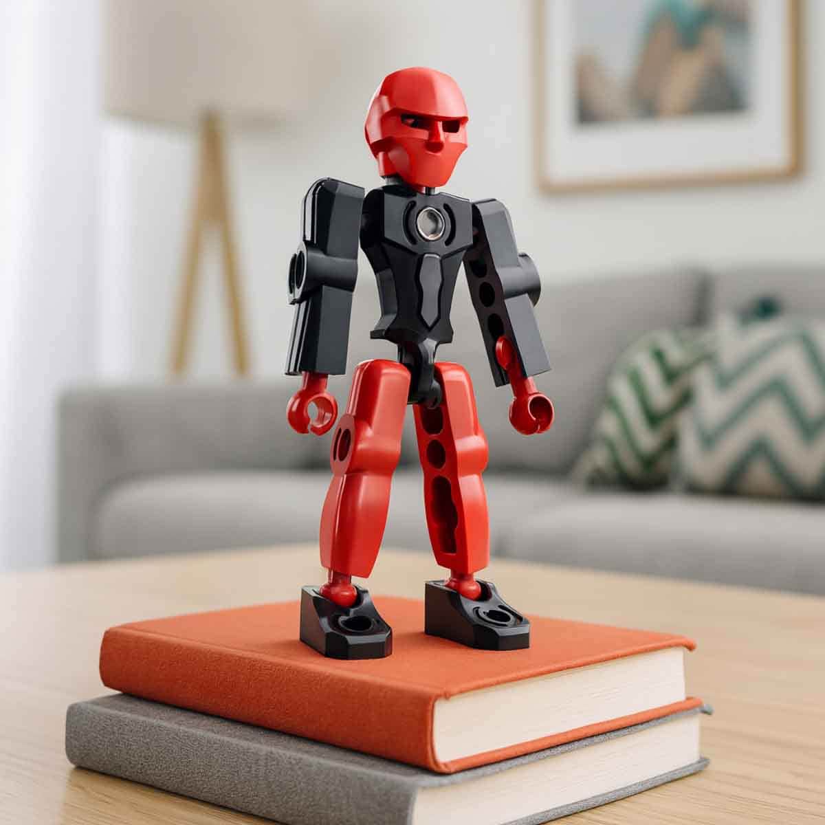 Zpiiel ZooZ - The Red Spitting Cobra Blocks Figure Unisex, 5-7 Years
