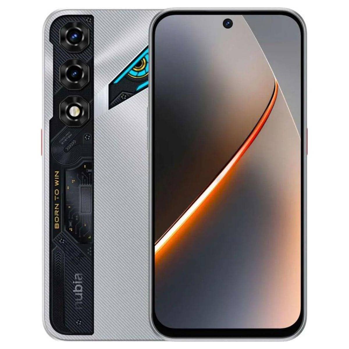 زد تي إي نوبيا Neo 5، جوال بتقنية 5G بنظام أندرويد (8GB + 256GB)، إصدار السعودية - فضي سايبري