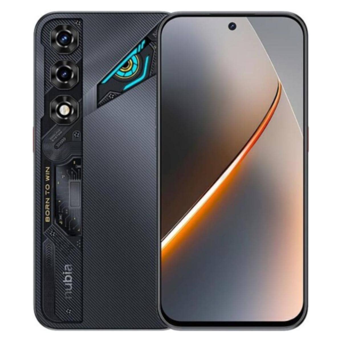 زد تي إي نوبيا Neo 5، جوال بتقنية 5G بنظام أندرويد (8GB + 256GB)، إصدار السعودية - أسود ظلي