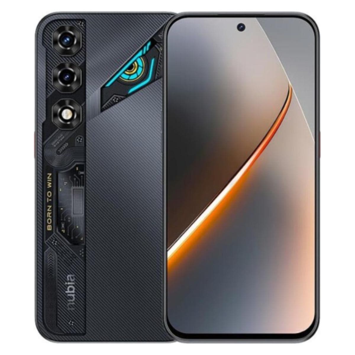 زد تي إي نوبيا Neo 5، جوال بتقنية 5G بنظام أندرويد (8GB + 256GB)، إصدار السعودية - أسود ظلي
