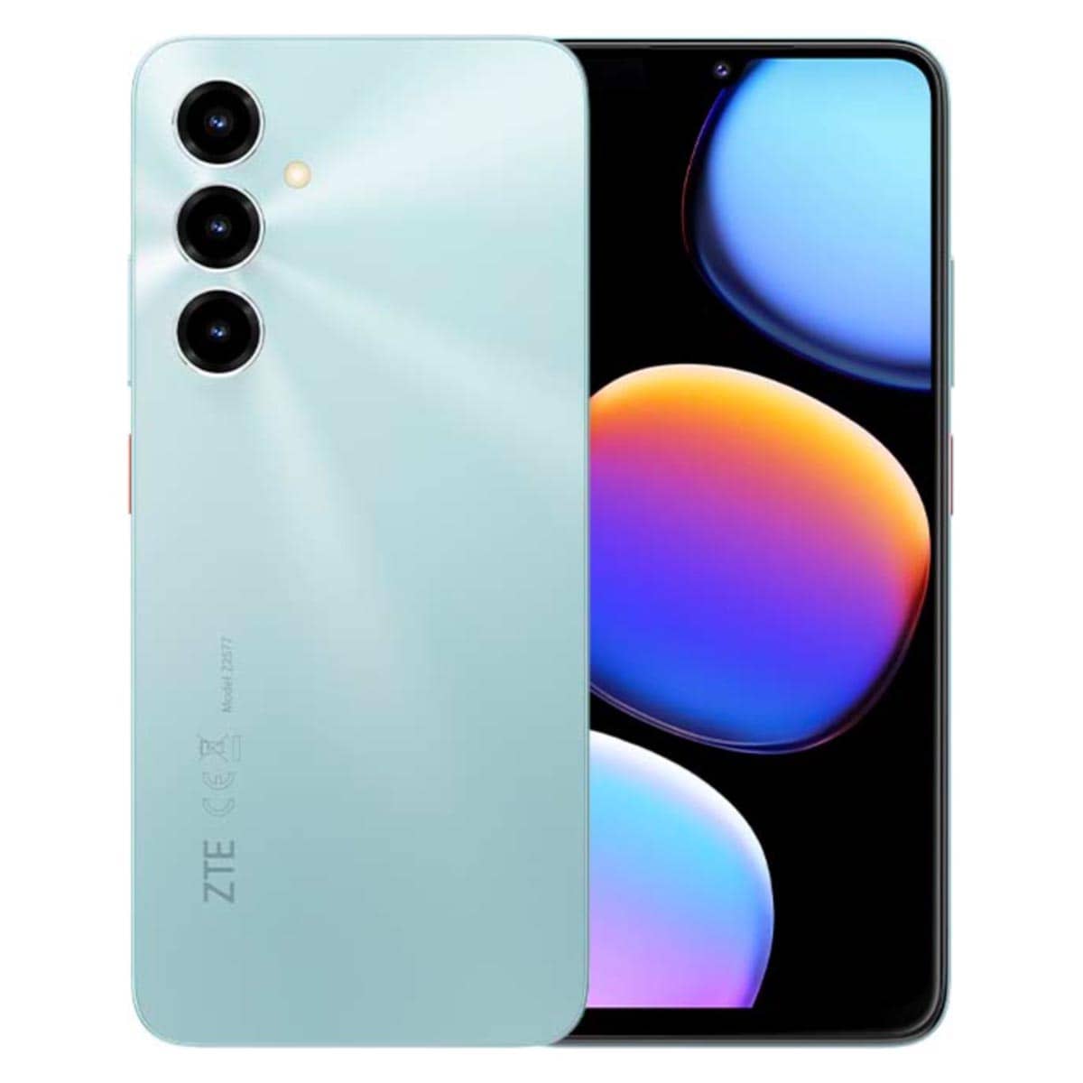 زد تي إي نوبيا V80 Max، جوال بتقنية 4G بنظام أندرويد (8GB + 256GB)، إصدار السعودية - سماوي