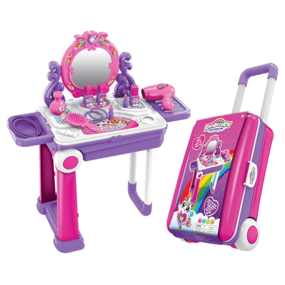 Zuru Rainbocorns 3-in-1 Make-Up in Suitcase Playset Girls, 3-4 Years