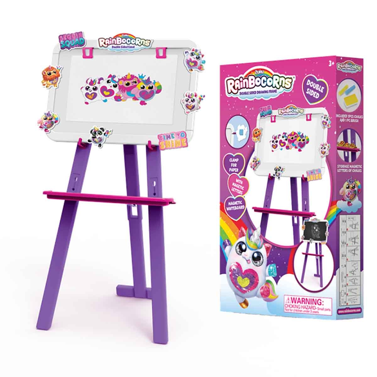 Zuru Rainbocorns Double Sided Board Easel Playset Girls, 3-4 Years