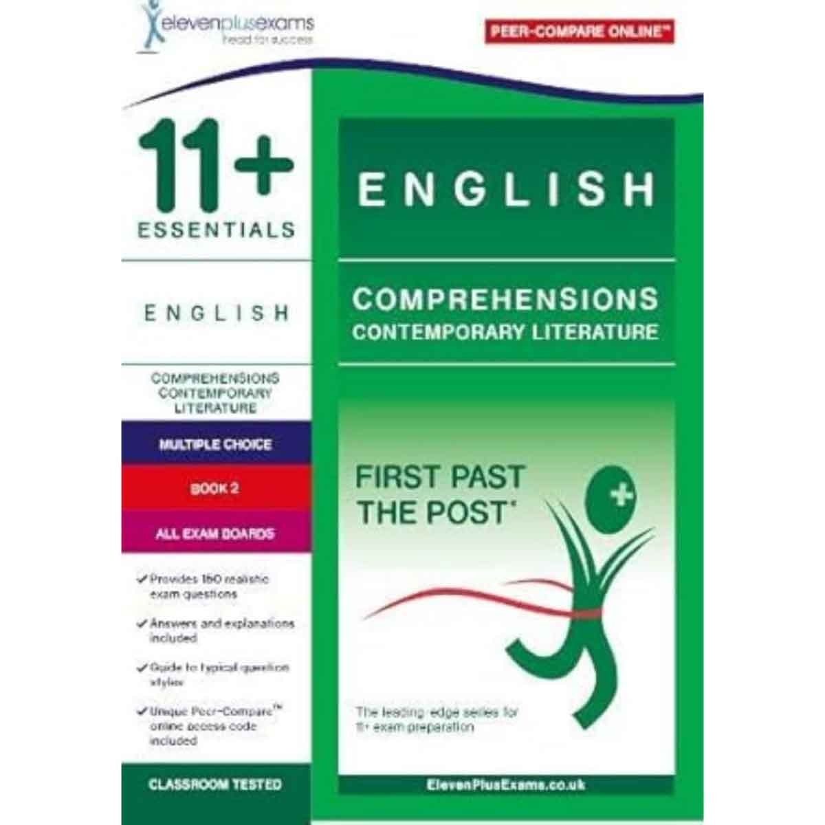 11+ English Comprehensions: Contemporary Literature Book 2 by Eleven Plus Exams - 30-06-2019