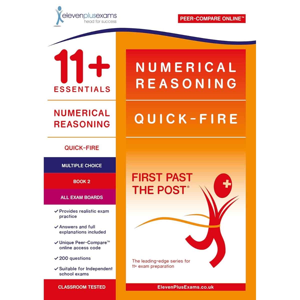 11+ Essentials Numerical Reasoning: Quick-Fire Book 2 - Multiple Choice by Eleven Plus Exams - 19-02-2019