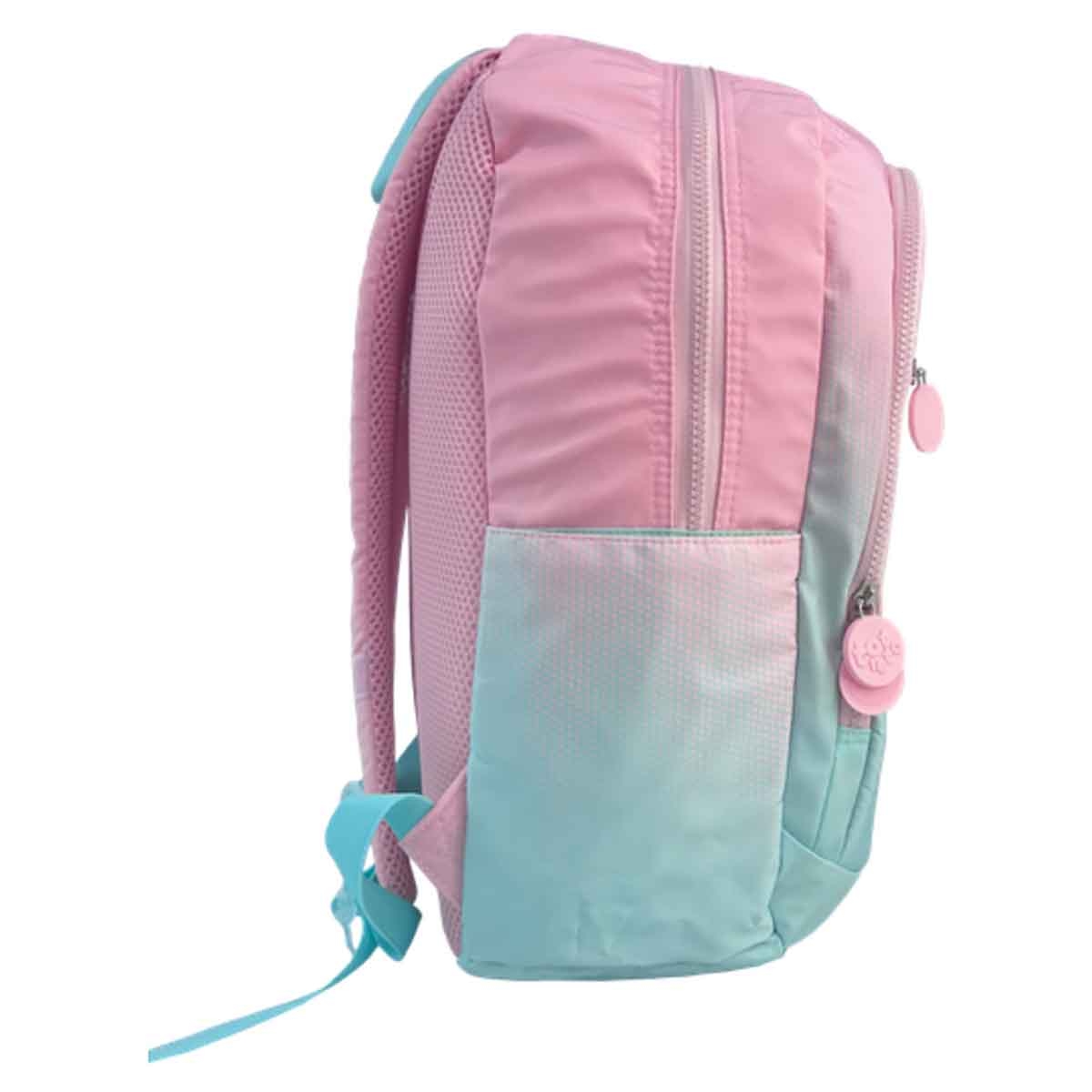 حقيبة ظهر مدرسية واسعة وخفيفة الوزن وسهلة الحمل مقاس 18 انش