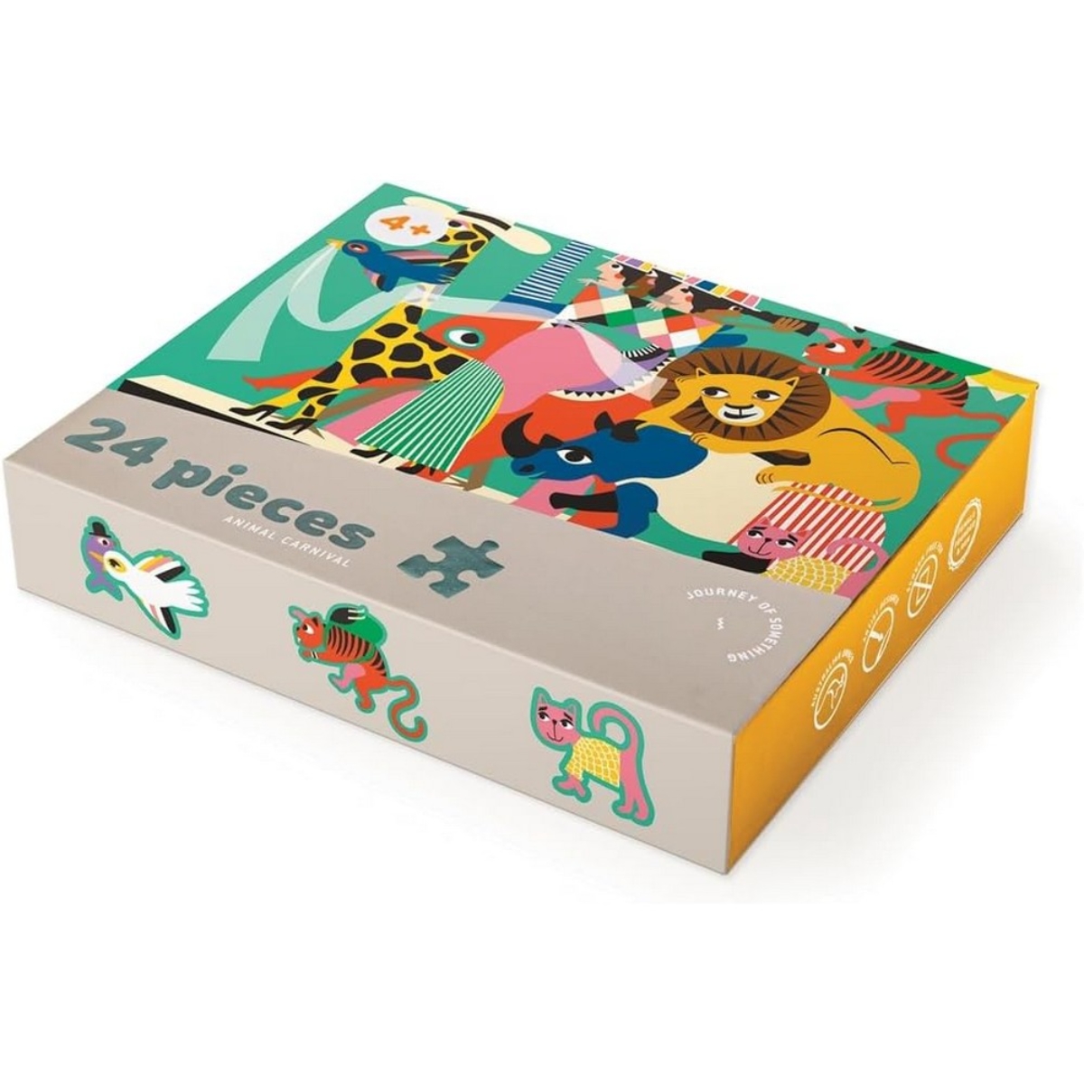 24 Piece Kids Puzzle: Animal Carnival by Alice Hoffman - 7 Nov 2024